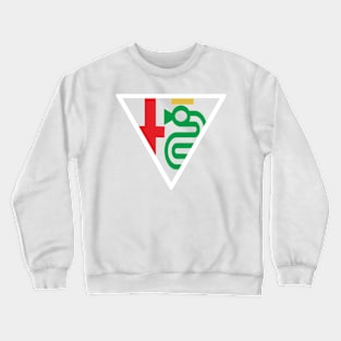 Minimal triangular logo of an Italian carmaker Crewneck Sweatshirt